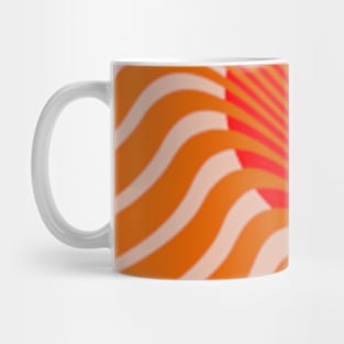 Beyond The Fog - Red and Brown Mug